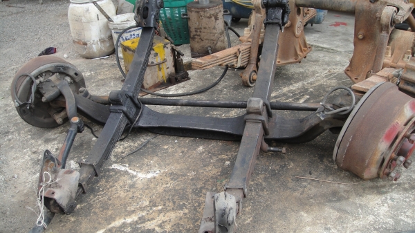 ช่วงล่าง ROCKY 240 2เพลา หน้า-หลัง สภาพสวย ราคาถูก