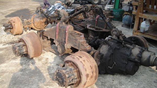 ช่วงล่าง ROCKY 240 2เพลา หน้า-หลัง สภาพสวย ราคาถูก