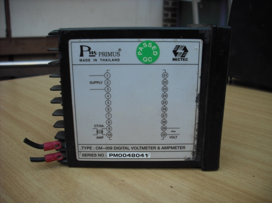 ตัววัด VOLT &amp; AMP.