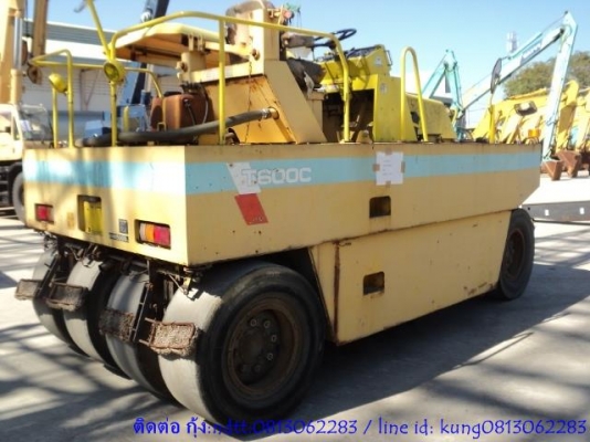 รถบด ล้อยาง Sakai T600C : รถนอก นำเข้าจากญี่ปุ่น โทร.กุ้ง:0813062283