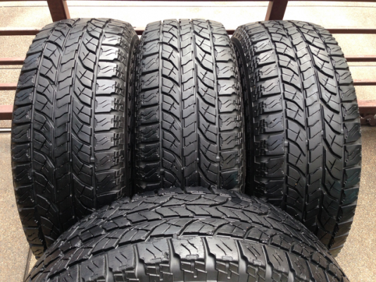 ยาง All Yokohama 265 70 16 ดอกเต็ม ไม่มีปะ ราคาไม่แพง