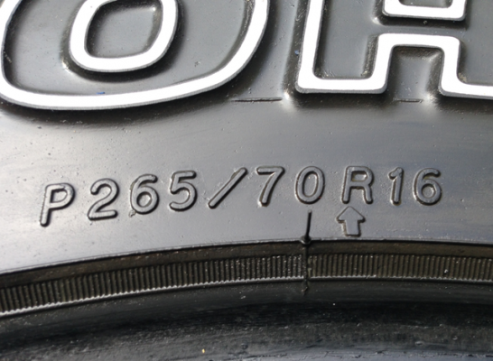 ยาง All Yokohama 265 70 16 ดอกเต็ม ไม่มีปะ ราคาไม่แพง
