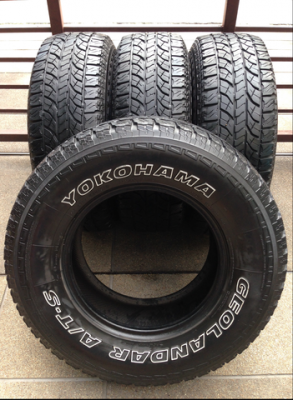 ยาง All Yokohama 265 70 16 ดอกเต็ม ไม่มีปะ ราคาไม่แพง