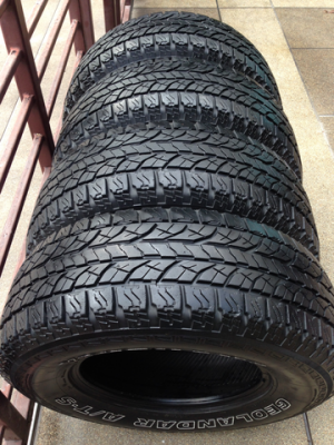 ยาง All Yokohama 265 70 16 ดอกเต็ม ไม่มีปะ ราคาไม่แพง