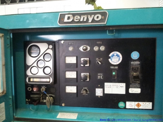เครื่องปั่นไฟ เดนโย่ DCA-125SPK2 : 100/125kva. มือสอง นำเข้าจากญี่ปุ่น โทร.กุ้ง:0813062283