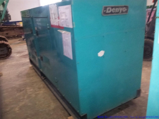 เครื่องปั่นไฟ เดนโย่ DCA-125SPK2 : 100/125kva. มือสอง นำเข้าจากญี่ปุ่น โทร.กุ้ง:0813062283