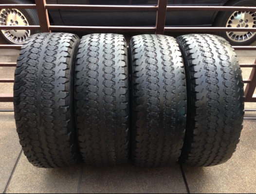 ยาง Goodyear wrangler 31 10.5 R15 กลางปี12 พร้อมใช้งาน ราคาไม่แพง