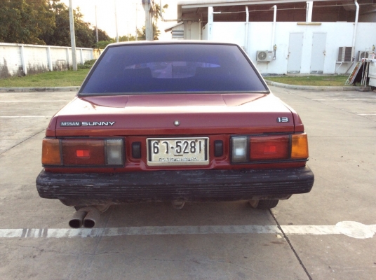 ขายรถ นิสสัน ซันนี่ B11 ปี92 เครื่อง 1.3 เกียร์ธรรมดา5เกียร์ ติดแก๊สLPG ใช้ได้2ระบบ ภายในสวยเดิมๆสะอาดแอร์เย็นวิทยุพร้อม ตัวถังเดิมๆสีใช้ได้ แม็ก14" รถพร้อมใช้ ขับกลับได้เลยครับ ขายด่วน