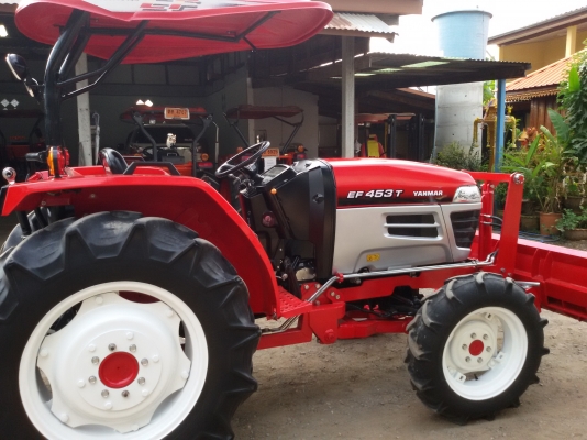 ปัญญาแทรคเตอร์ จัดให้ครับ ยันม่า EF453T ใบมีดคานล่างพร้อมโรตาลี่1.80SBK