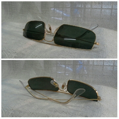 อภิมหาแว่นตาวินเทจ B&amp;L RAY-BAN FUGITIVES SQUARE 1980s USA  รุ่นหายาก!