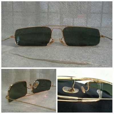 อภิมหาแว่นตาวินเทจ B&amp;L RAY-BAN FUGITIVES SQUARE 1980s USA  รุ่นหายาก!