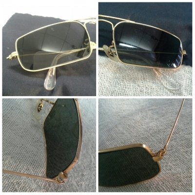 อภิมหาแว่นตาวินเทจ B&amp;L RAY-BAN FUGITIVES SQUARE 1980s USA  รุ่นหายาก!