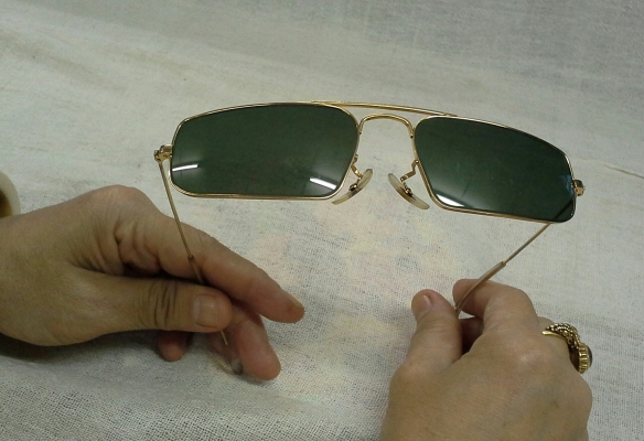 อภิมหาแว่นตาวินเทจ B&amp;L RAY-BAN FUGITIVES SQUARE 1980s USA  รุ่นหายาก!