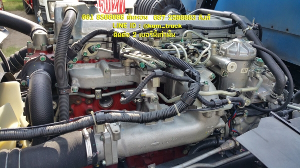 Hino 500 ปี53 ตู้สิบบานยาว 7.2เมตร