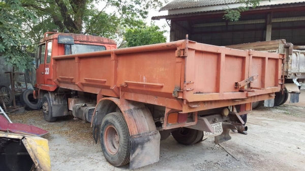 ขาย 6 ล้อดั้ม FUSO ยาง 825/16 ดั้มยาว 3.80 เมตร เครื่อง 6D16 195 แรงม้า คัสซีสวยตลอดเส้น ยางเต็ม ทะเบียนเต็มพร้อมโอน