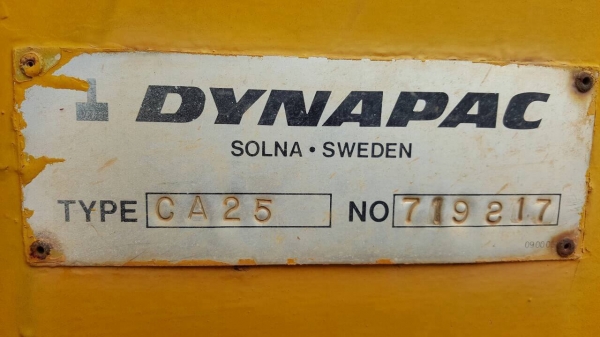 ขาย รถบดสั่นสะเทือน DYNAPAC CA25 เพลาเดียว เอกสารเล่มทะเบียนครบ เครื่องดี ระบบสั่นสะเทือนไม่ทำงานต้องเช็คใหม่ครับ