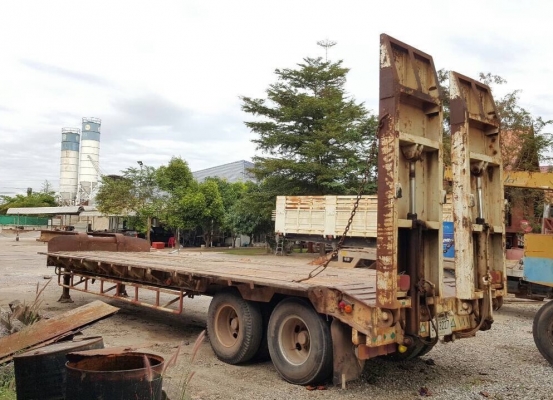 ขายหางโรเบท 2 เพลา ยาว 10 เมตร มีหางพับไฮดรอริค ช่วงล่างดี คัสซีสวยตลอดเส้น เอกสารเล่มทะเบียนครบพร้อมโอน