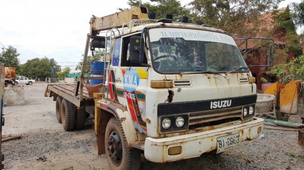 ขาย 10 ล้อ ISUZU JCM เพลาเดียว ท้ายลาด พร้อมติดเครน 3.5 ตัน 5 ปลอก เครื่อง EH700 168 แรงม้า คัสซีสวยตลอดเส้น พาวเวอร์ ทะเบียนพร้อมโอนครับ