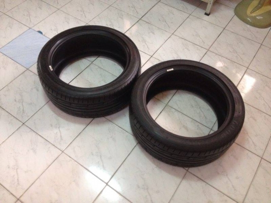 ขายยาง Goodyear 215 45 17 ปี12 สภาพสวยไม่บวมไม่ปะไม่มีแตกลายงา 1คู่ ราคา1ุ600บาท โทร0924462525โส กทม