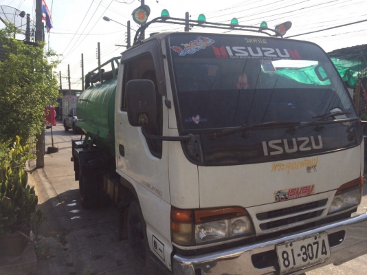 รถสูบส้วมถังแสตนเลส
