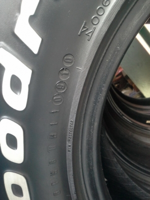 BF All USA. 265/70/16 ปี10 สภาพสวยๆ 1ชุด