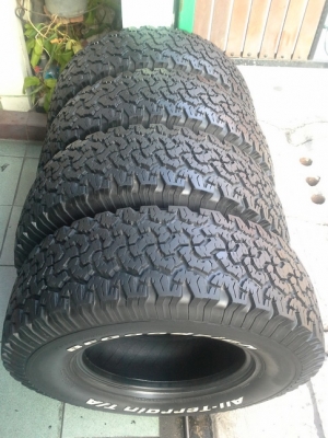 BF All USA. 265/70/16 ปี10 สภาพสวยๆ 1ชุด