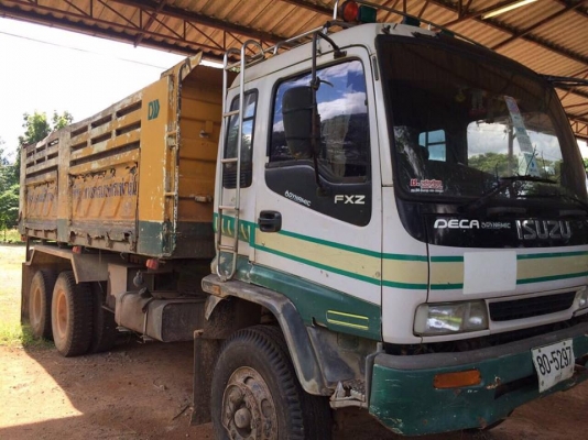 10 ล้อดั้ม 2 เพลา 270 แรงรถใช้น้อย... ISUZU FXZ23NZPF-T3603239 2540 เล่มพร้อม