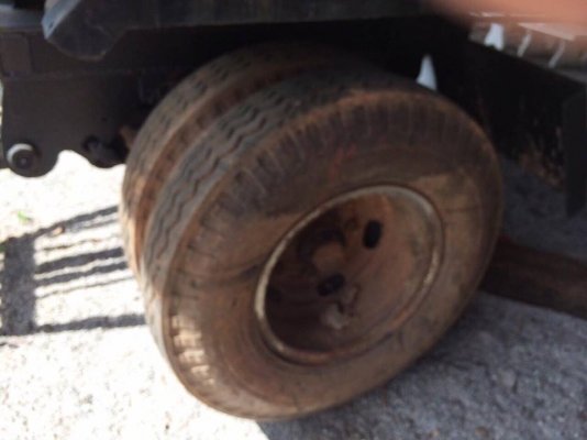 หางลูกพ่วงดั้ม 2 คาน ของ KKC-0052-95 ขายตามสภาพ หางพร้อมใช้ เล่มทะเบียนพร้อม