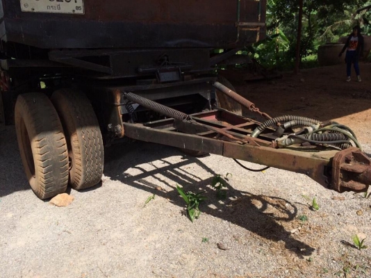 หางลูกพ่วงดั้ม 2 คาน ของ KKC-0052-95 ขายตามสภาพ หางพร้อมใช้ เล่มทะเบียนพร้อม