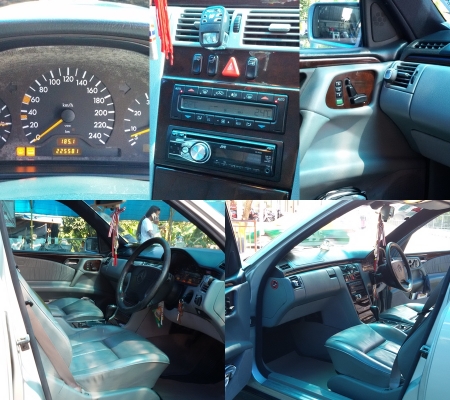 ขาย Benz E230 W210 ปี1997 รถบ้านฝากลงขาย เพิ่งผ่อนหมด  ไม่มีคนใช้ สภาพจอดมากกว่าใช้   ไฟหน้าซีนอนท์ Benzแท้ เบาะหน้าไฟฟ้า