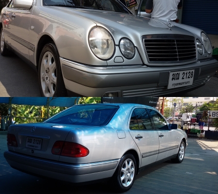ขาย Benz E230 W210 ปี1997 รถบ้านฝากลงขาย เพิ่งผ่อนหมด  ไม่มีคนใช้ สภาพจอดมากกว่าใช้   ไฟหน้าซีนอนท์ Benzแท้ เบาะหน้าไฟฟ้า