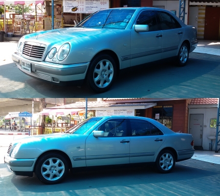 ขาย Benz E230 W210 ปี1997 รถบ้านฝากลงขาย เพิ่งผ่อนหมด  ไม่มีคนใช้ สภาพจอดมากกว่าใช้   ไฟหน้าซีนอนท์ Benzแท้ เบาะหน้าไฟฟ้า