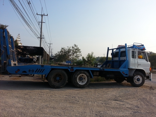 ขายเทเลอร์ เจ้าอินทรีย์ 10ล้อ เพลาเดียวFL176 พื้นเรียบ ท้ายลาด เครื่องEH700 6เกียร์