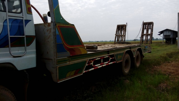 สิบล้อ ฮีโน่ FD176-HO6D-220โบว์ 2เพา สโลส ท้ายลาก รถเกียว หางไฮโลริส  สภาพดีพร้อมใช้ ทะเบียนพร้อมโอน