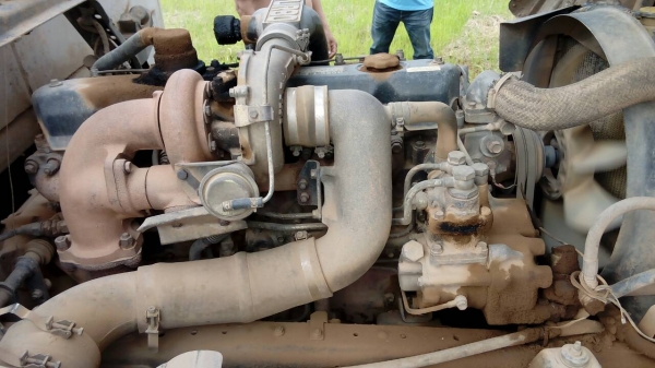 สิบล้อ ฮีโน่ FD176-HO6D-220โบว์ 2เพา สโลส ท้ายลาก รถเกียว หางไฮโลริส  สภาพดีพร้อมใช้ ทะเบียนพร้อมโอน