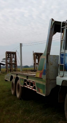 สิบล้อ ฮีโน่ FD176-HO6D-220โบว์ 2เพา สโลส ท้ายลาก รถเกียว หางไฮโลริส  สภาพดีพร้อมใช้ ทะเบียนพร้อมโอน