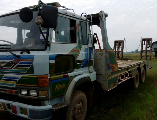 สิบล้อ ฮีโน่ FD176-HO6D-220โบว์ 2เพา สโลส ท้ายลาก รถเกียว หางไฮโลริส  สภาพดีพร้อมใช้ ทะเบียนพร้อมโอน