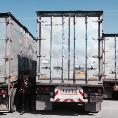 ขายลูกพ่วง2คานพร้อมตู้250000