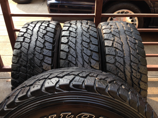 ยาง All Dunlop 30 9.5 R15 ปี13 ดอกเต็ม ราคาไม่แพง