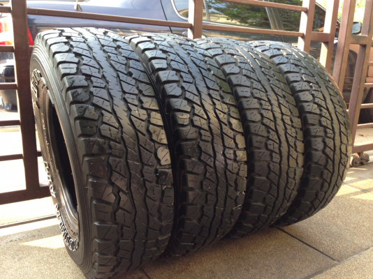 ยาง All Dunlop 30 9.5 R15 ปี13 ดอกเต็ม ราคาไม่แพง