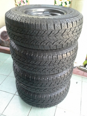 Max + Yokohama AT 265/70/16 ปี13 สวยๆ 1ชุด