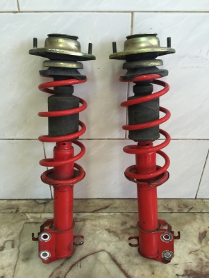 ขายโช๊คหน้าแดง DAIHATSU MIRA L500 ติดเครื่องยกแพมาเลย