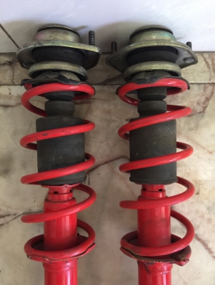 ขายโช๊คหน้าแดง DAIHATSU MIRA L500 ติดเครื่องยกแพมาเลย ขายโช๊คหน้าแดง DAIHATSU MIRA L500 ติดเครื่องยกแพมาเลย