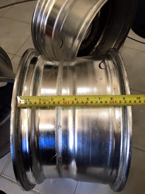 ขายล้อ TRACTION 2 ชิ้นแท้ 16x9 ET-13 6 รูกระบะ ออฟลึก ประมูลจากญี่ปุ่น