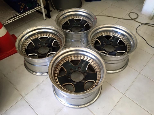 ขายล้อ TRACTION 2 ชิ้นแท้ 16x9 ET-13 6 รูกระบะ ออฟลึก ประมูลจากญี่ปุ่น