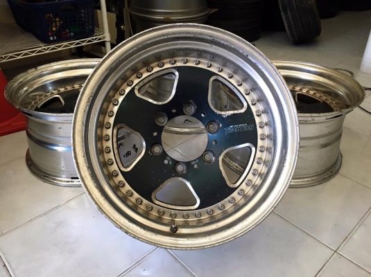 ขายล้อ TRACTION 2 ชิ้นแท้ 16x9 ET-13 6 รูกระบะ ออฟลึก ประมูลจากญี่ปุ่น