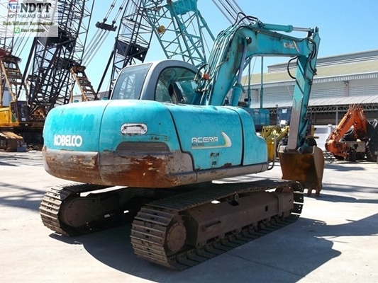 KOBELCO SK120 5704ชม. ปี1998 รถเก่าญี่ปุ่นไม่เคยใช้งานในไทยครับ
