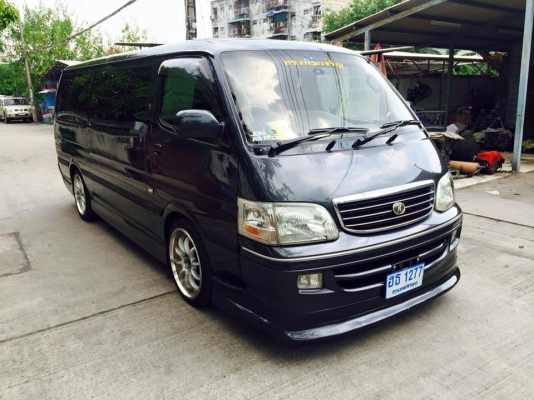 ขายรถตู้หัวจรวดแต่งนอกทั้งคัน