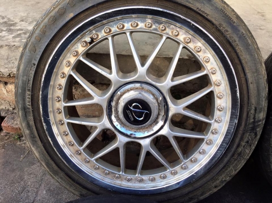 ขายล้อ STICH 3 ชิ้นแท้ 17 F7 R8 4,5/114.3 ถูกๆ ประมูลญี่ปุ่น