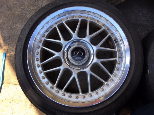 ขายล้อ STICH 3 ชิ้นแท้ 17 F7 R8 4,5/114.3 ถูกๆ ประมูลญี่ปุ่น